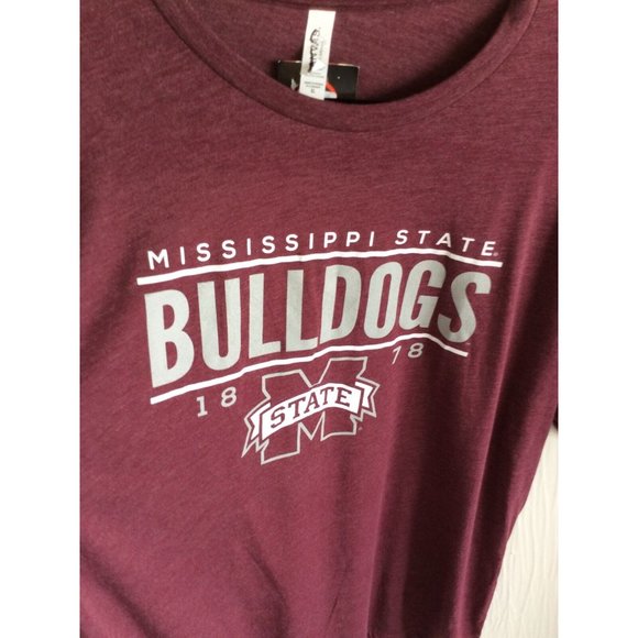 NWT, Mississippi State Bulldogs, Mens Tee Shirt Size XL, Soft And Lightweight - Picture 2 of 6